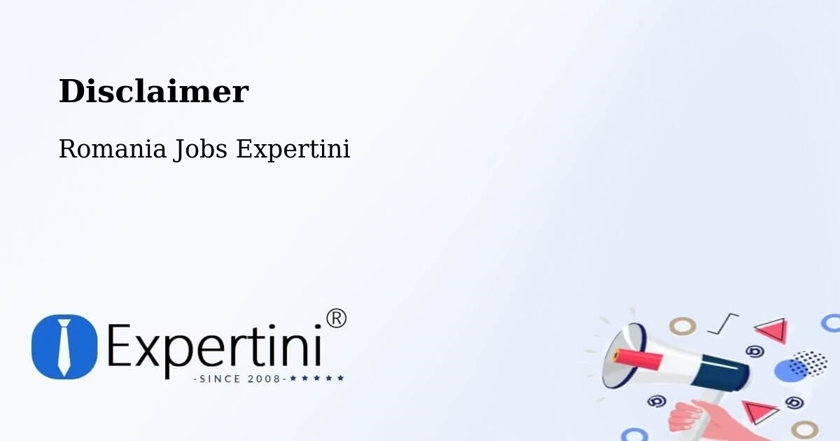 Disclaimer – Copăcel - Romania Jobs Expertini